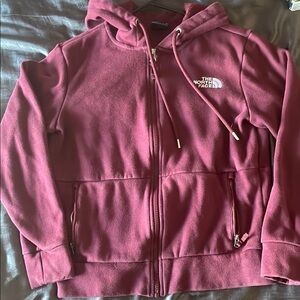 The North Face Burgundy Hoodie